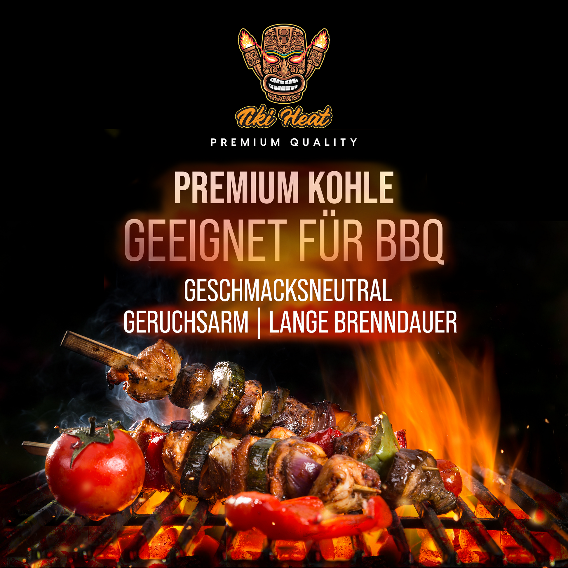 Kokosnusskohle zum Grillen